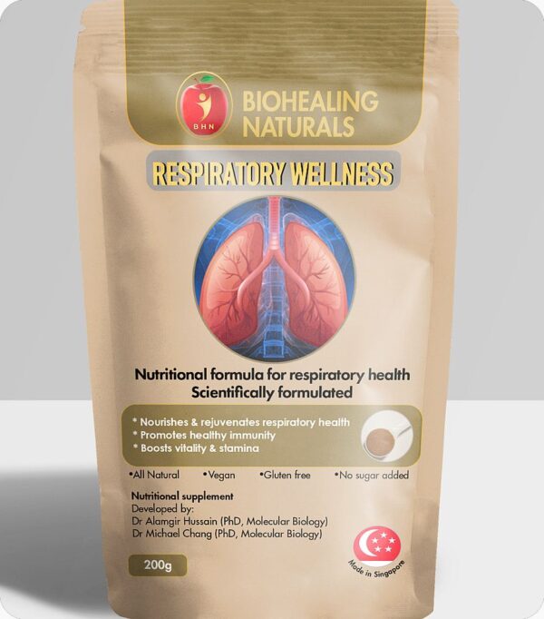 Respiratory Wellness - Powerful nutritional blend for promoting healthy respiratory system