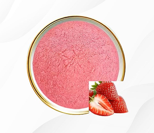 strawberry-powder